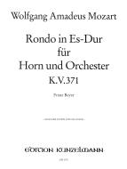 Rondo in E flat, K 371, for Horn and Orchestra 
