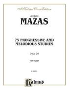 Study No. 73. Arpeggios of the three notes, on the four strings 