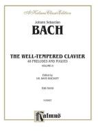 The Well-Tempered Clavier Vol. 2 