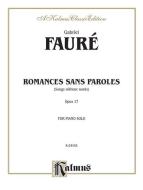 Romance sans Paroles No. 1 