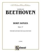 Horn Sonata, Op. 17 