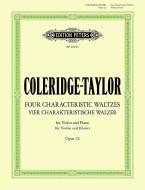 4 Valzer caratteristici op. 22 