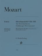 Divertimenti K. 136 –138 