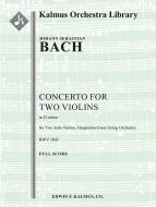 Concerto for 2 Violins in D minor, BWV 1043 