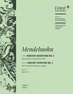 Meeresstille und glückliche Fahrt op. 27 