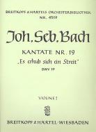 Es erhub sich ein Streit 