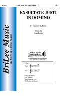 Exsultate Justi in Domino 