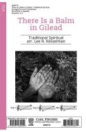 There is a Balm in Gilead 