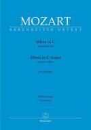 Missa in do maggiore K. 220 (196b) Standard