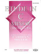 Etude In C Minor Piano Solo Alla Tarantella Early Intermediate 