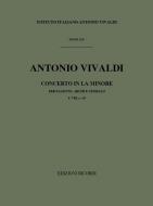 Concerto A Minor Bassoon Strings Continuo RV500 Score Fviii#10 T119 