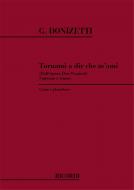 Tornami A Dir Che M'Ami Soprano Tenor Piano Italian Duo from Don Pasquale Act 3 