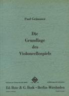 Die Grundlagen des Violoncellospiels 