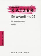 En avant! - où? 