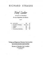 Five Songs to Poems by Ludwig Uhland Op. 47/4 