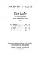 Five Songs to Poems by Ludwig Uhland Op. 47/5 