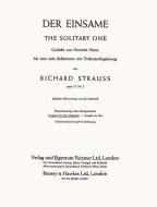 The Solitary One Op. 51/2 