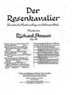 Der Rosenkavalier Op. 59 