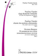 Pauline Viardot singt deutsche Gedichte 3 (12 Lieder) 