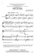 Why We Sing Download