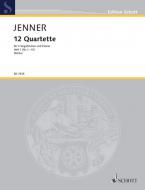 12 Quartette aus dem Toskanischen Heft 1 Standard