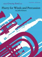 Flurry For Winds And Percussion Standard