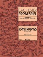 Test Pieces for Orchestral Auditions Double Bass 
