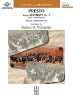 Presto from Symphony No. 1 Standard