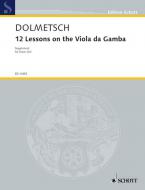 Twelve Lessons on the Viola da Gamba Standard