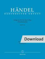 Canzone per la Giornata di Santa Cecilia HWV 76 Download