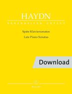 Sonate per pianoforte tarde Download
