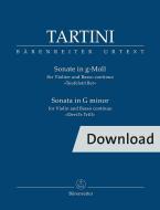 Sonata in sol minore Download
