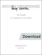 10 duetti per voce femminile e pianoforte Download