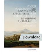 Una notte sulla montagna calva (arrangiata per organo) Download