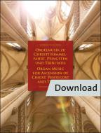 Musica per organo per il giorno dell'Ascensione, la Pentecoste e la Trinità Download
