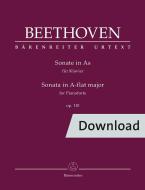 Sonata in La bemolle op. 110 Download