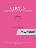 Barcarolla in fa diesis maggiore op. 60 Download