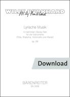 Musica lirica In memoriam Georg Trakl op. 88 