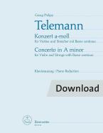 Concerto in La minore per violino, archi e basso continuo Download