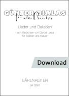 Canzoni e ballate basate su poesie di Federicio Garcia Lorca Download