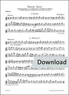 Seconda suite basata su danze tratte dal libro musicale di Leopold Mozart per Wolfgang 