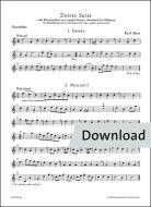 Seconda suite basata su danze tratte dal libro musicale di Leopold Mozart per Wolfgang 