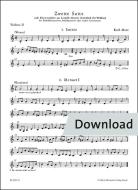 Seconda suite basata su danze tratte dal libro musicale di Leopold Mozart per Wolfgang 