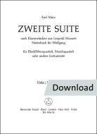 Seconda suite basata su danze tratte dal libro musicale di Leopold Mozart per Wolfgang 