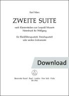 Seconda suite basata su danze tratte dal libro musicale di Leopold Mozart per Wolfgang 