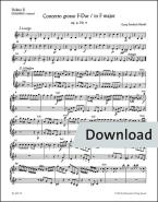 Concerto grosso in fa maggiore op. 6/9 HWV 327 Download