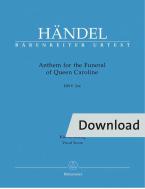 Inno per il funerale della regina Caroline Download