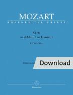 Kyrie in re minore KV 341 (368a) Download