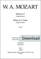 Missa in do maggiore KV 259 Download