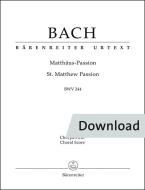 Passione secondo Matteo BWV 244 Download